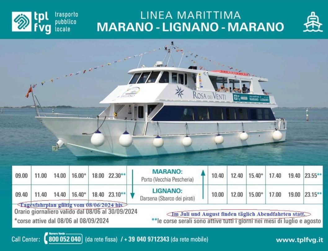 Casa Martina "Holiday Home" Marano Lagunare Exterior foto